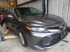 2018 Toyota Camry LE Gray 2.5L AT #Z24552